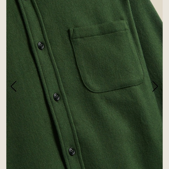 Portuguese Flannel Form XL Green NWT - Picture 2 of 3